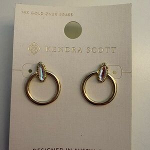 Kendra Scott Gold Hoop Earrings